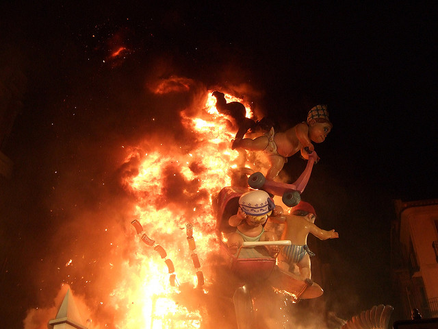 Las Fallas Valencia